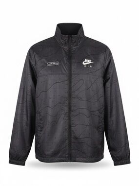 Nike Air Black Lightweight Full Zip-Up Windbreaker Men’s